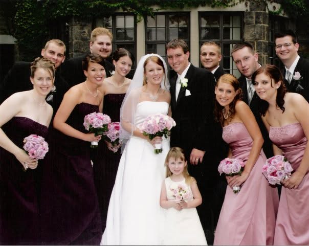 The wedding party